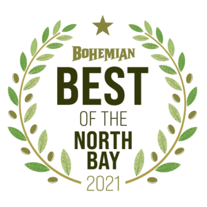 Bohemian Best of the North Bay 2021 award — K9 Activity Club Santa Rosa