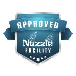 Nuzzle Approved Facility badge — K9 Activity Club Santa Rosa