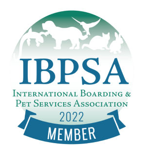 IBPSA International Boarding & Pet Services Association 2022 Member badge